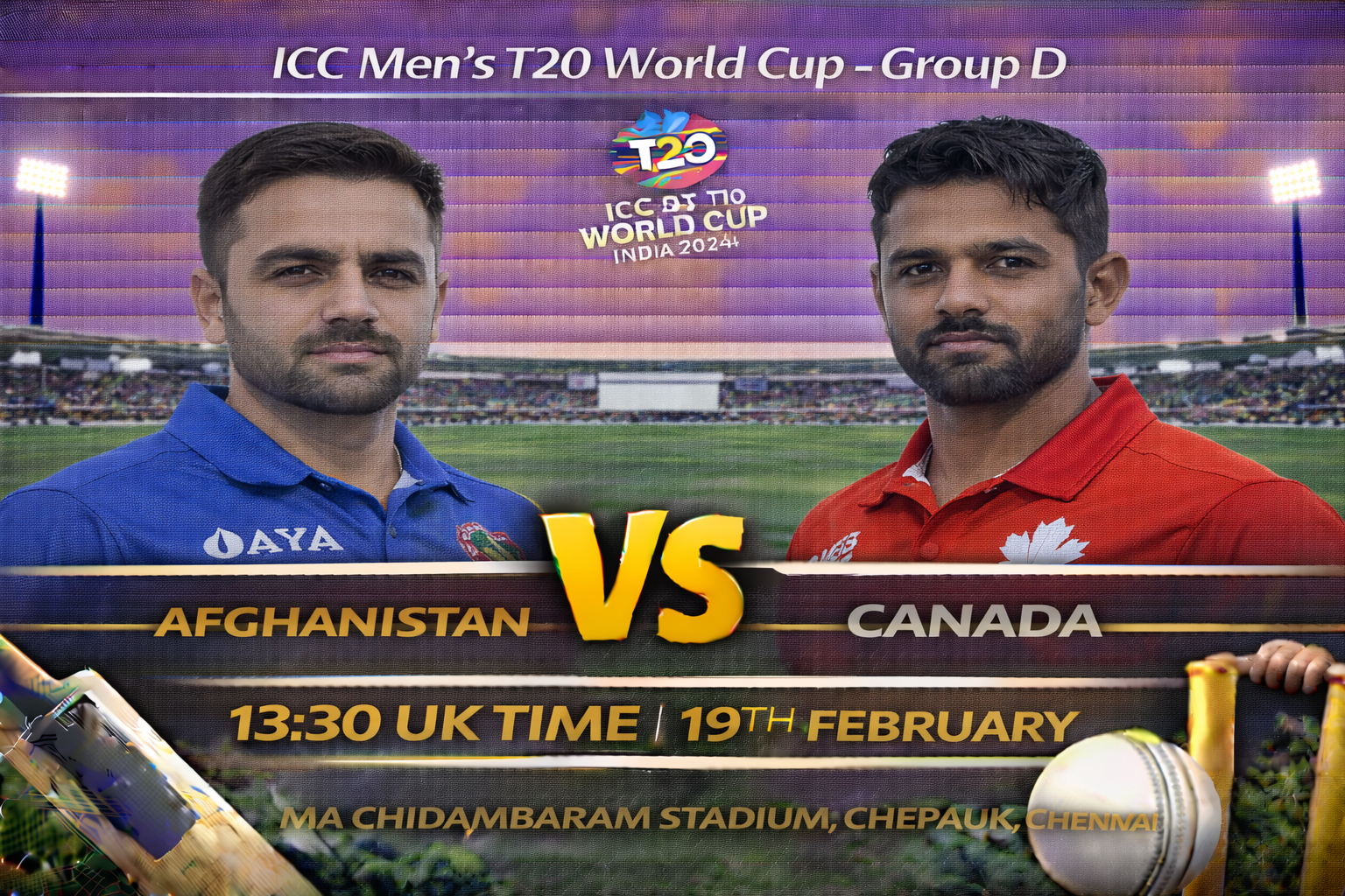 Read more about the article Afghanistan v Canada – 19 February – Preview & Prediction