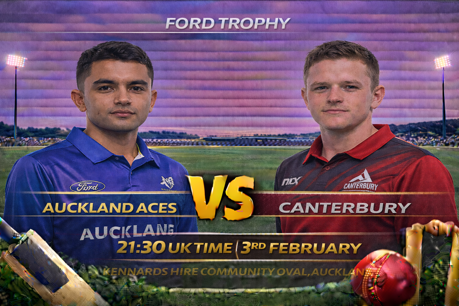 Read more about the article Auckland Aces v Canterbury – 3 February – Preview & Prediction