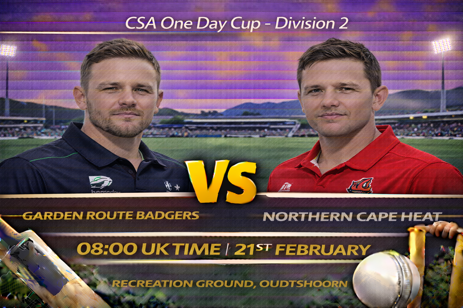 Read more about the article Garden Route Badgers v Northern Cape Heat – 21 February – Preview & Prediction