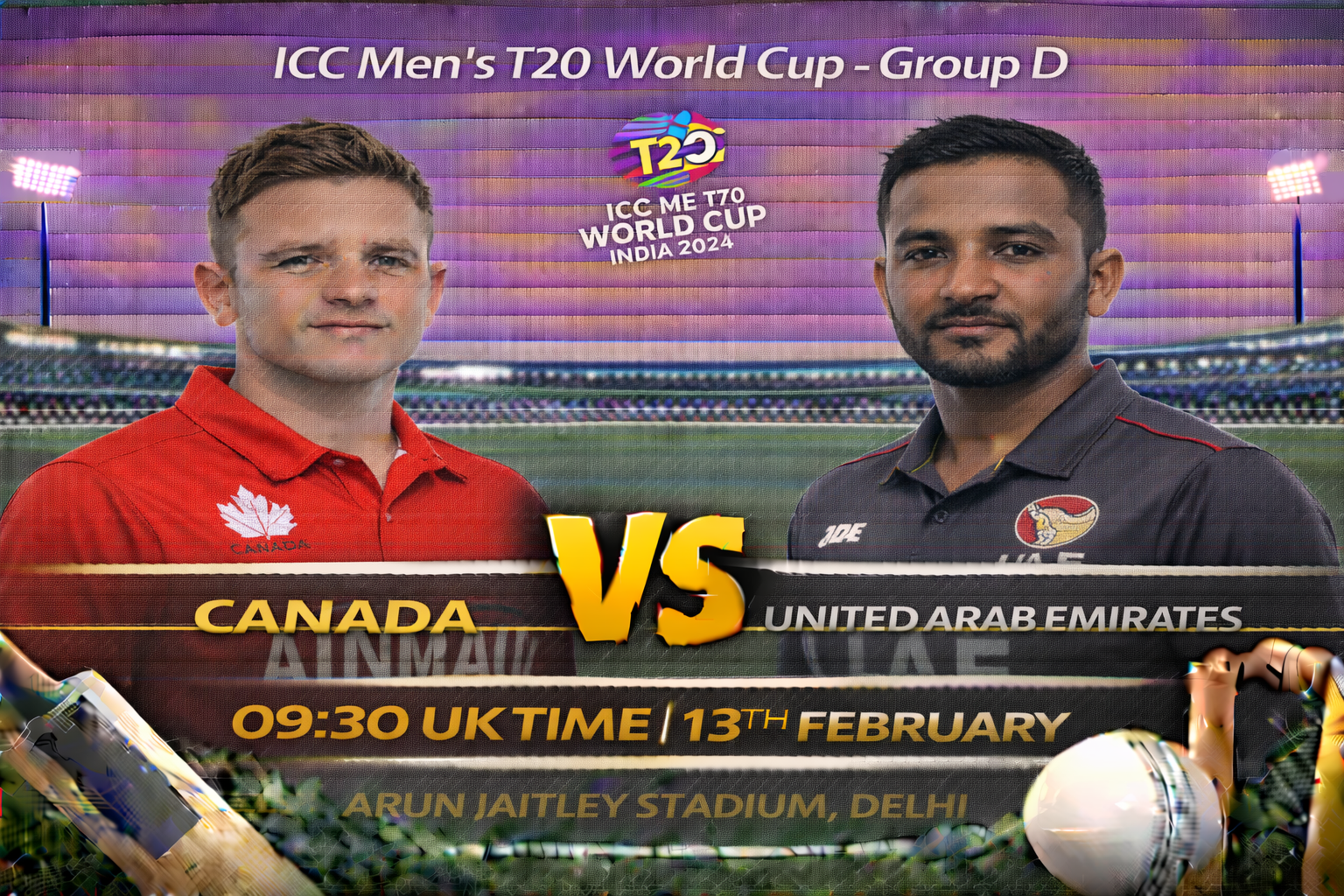 Read more about the article Canada v United Arab Emirates – 13 February – Preview & Prediction