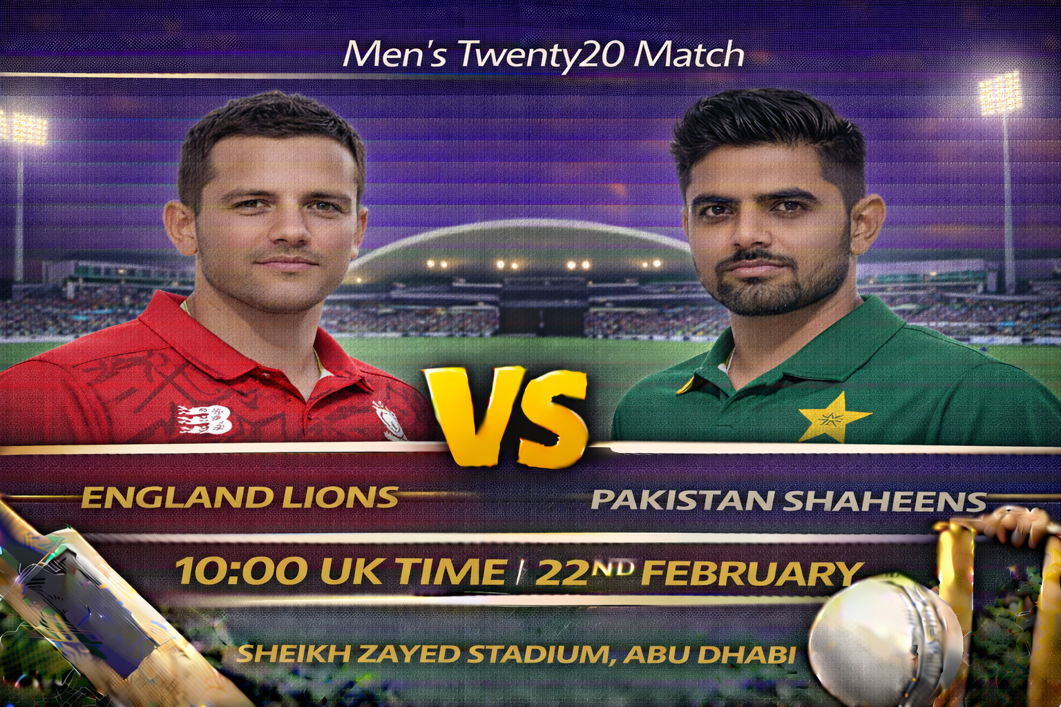 Read more about the article England Lions v Pakistan Shaheens – 22 February – Preview & Prediction