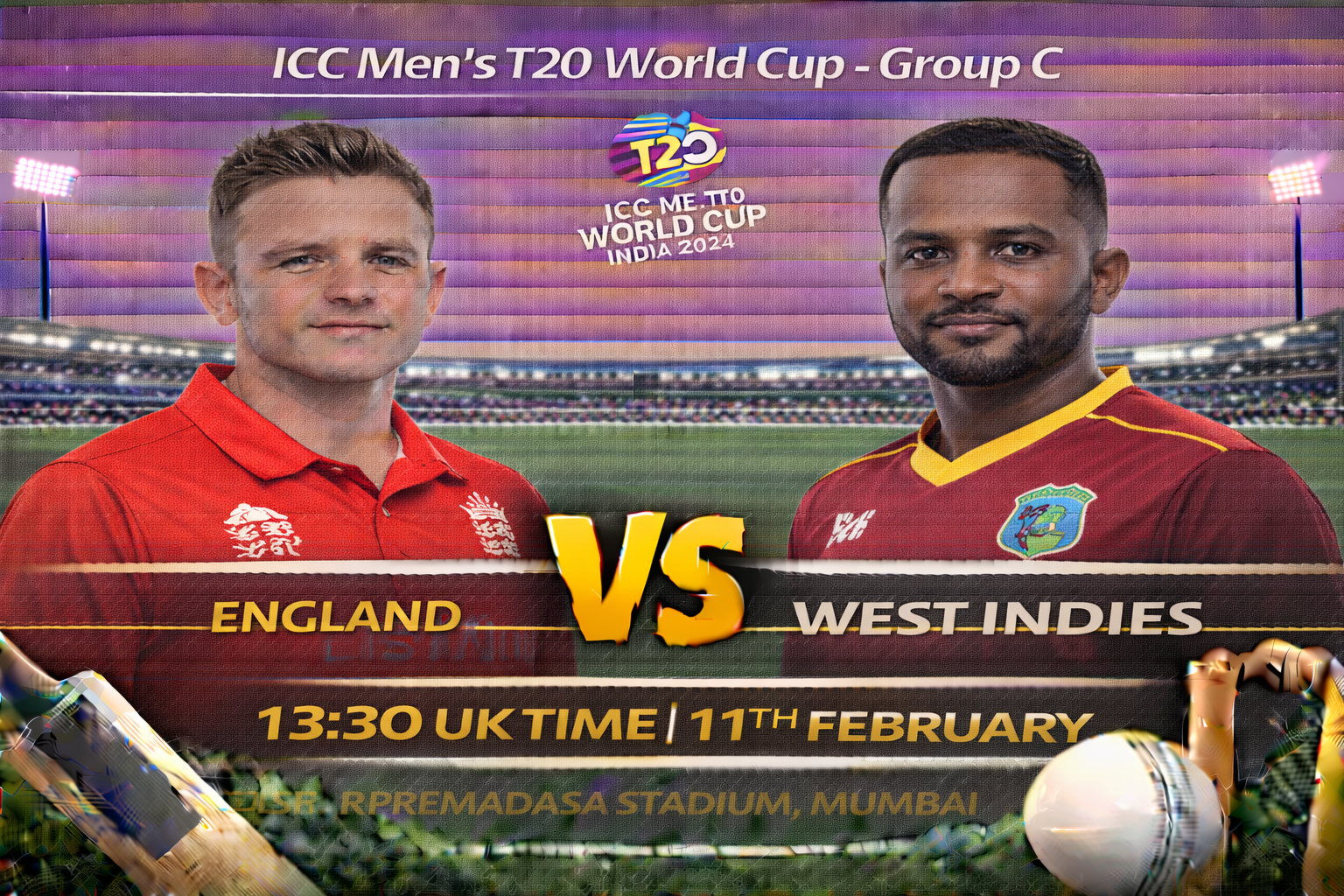 Read more about the article England v West Indies – 11 February – Preview & Prediction