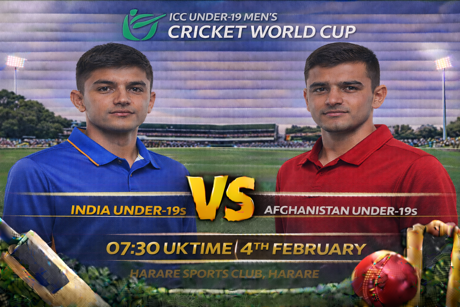 Read more about the article India Under-19s v Afghanistan Under-19s – 4 February – Preview & Prediction