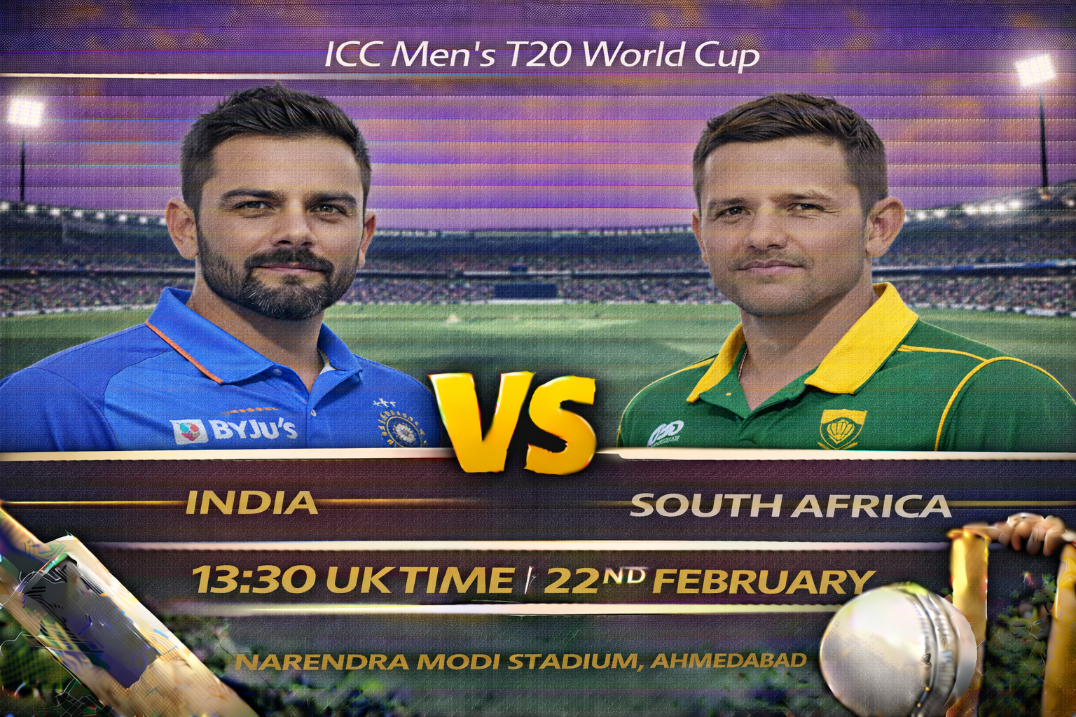 Read more about the article India v South Africa – 22 February – Preview & Prediction
