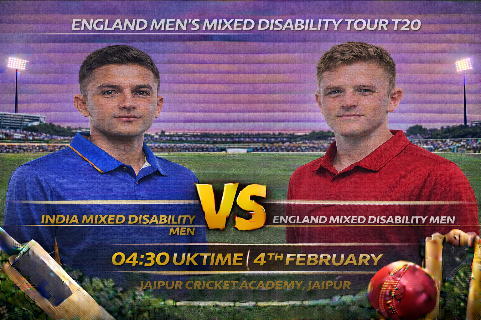 Read more about the article India Mixed Disability Men v England Mixed Disability Men – 4 February – Preview & Prediction