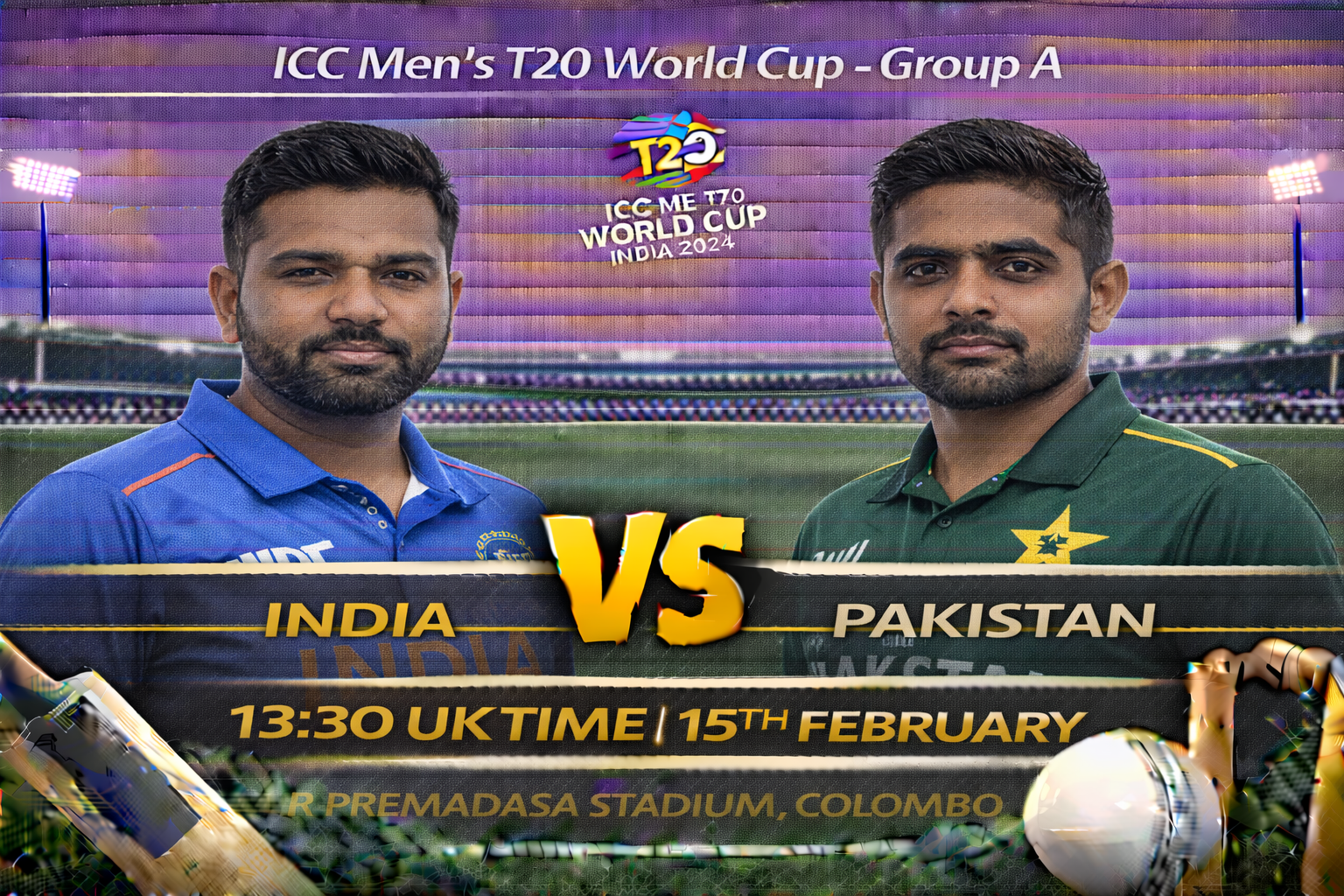Read more about the article India v Pakistan – 15 February – Preview & Prediction