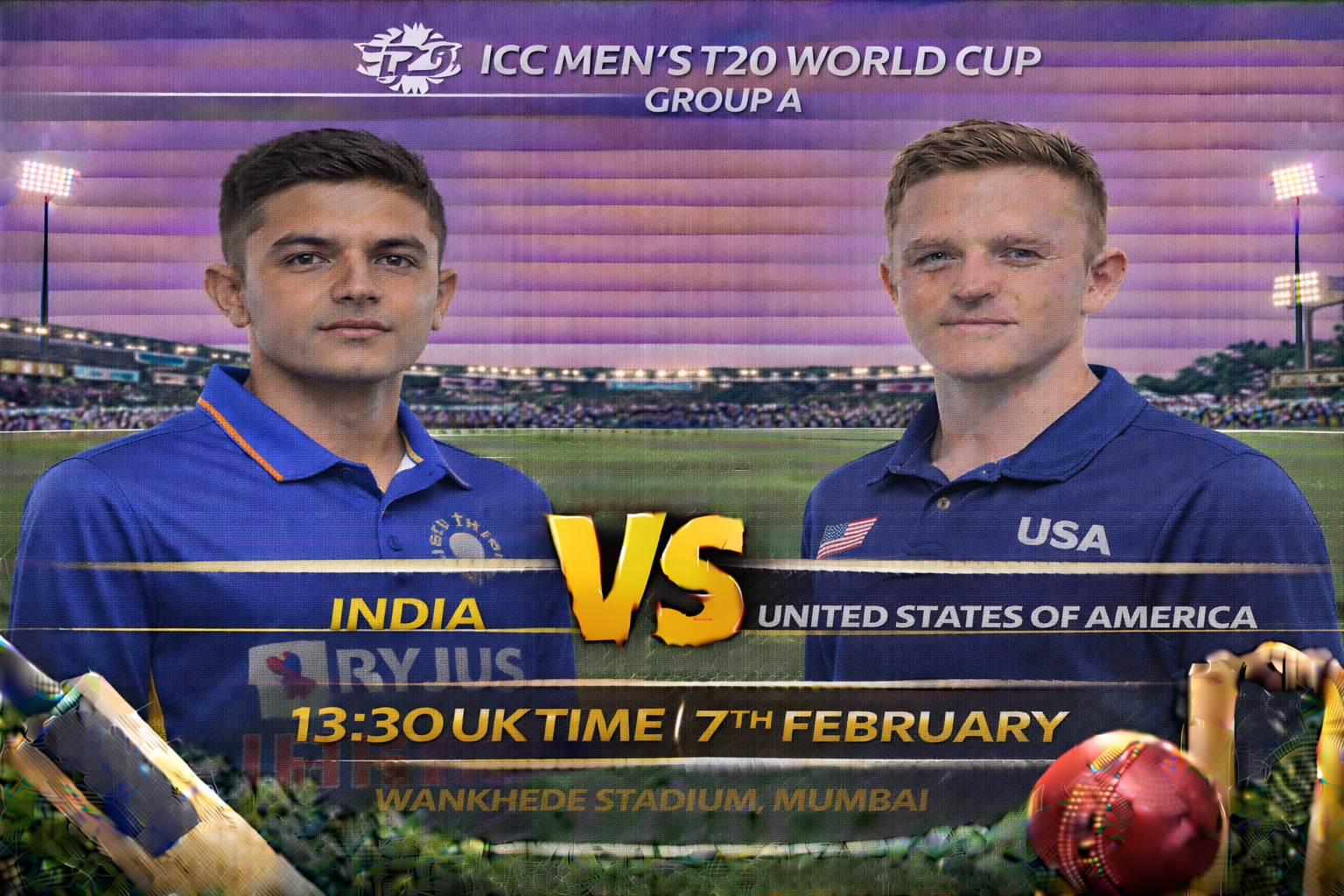 Read more about the article India v United States of America – 7 February – Preview & Prediction