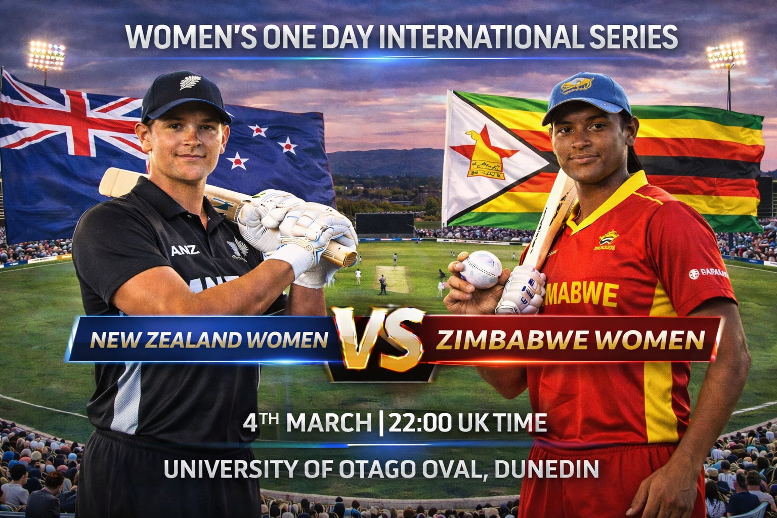 Read more about the article New Zealand Women v Zimbabwe Women – 4 March – Preview & Prediction