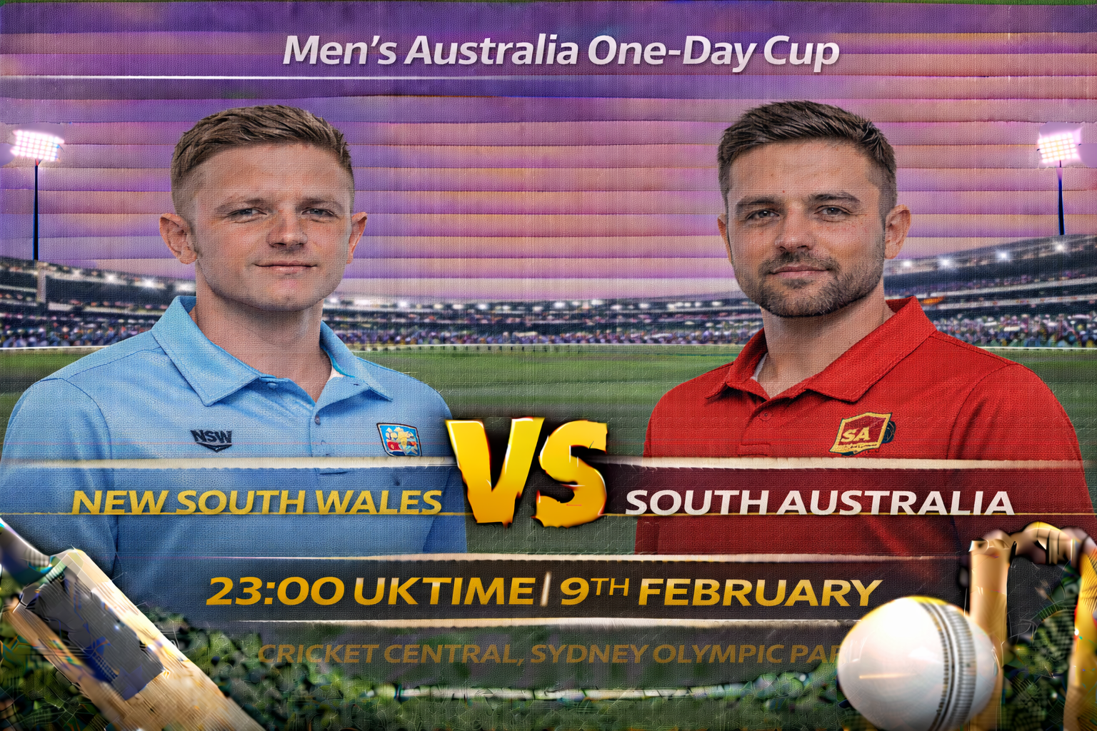 Read more about the article New South Wales v South Australia – 9 February – Preview & Prediction