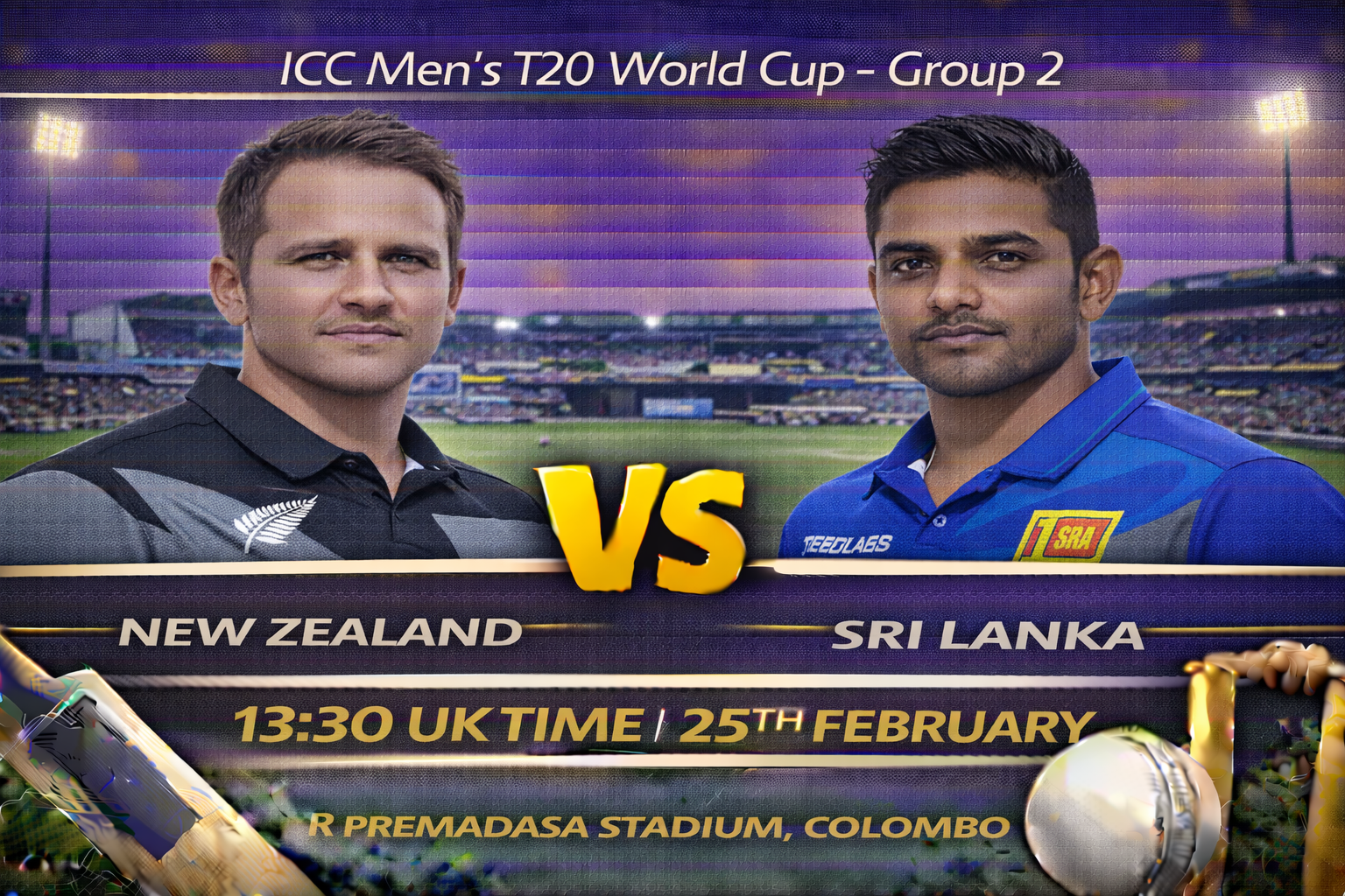 Read more about the article New Zealand v Sri Lanka – 25 February – Preview & Prediction