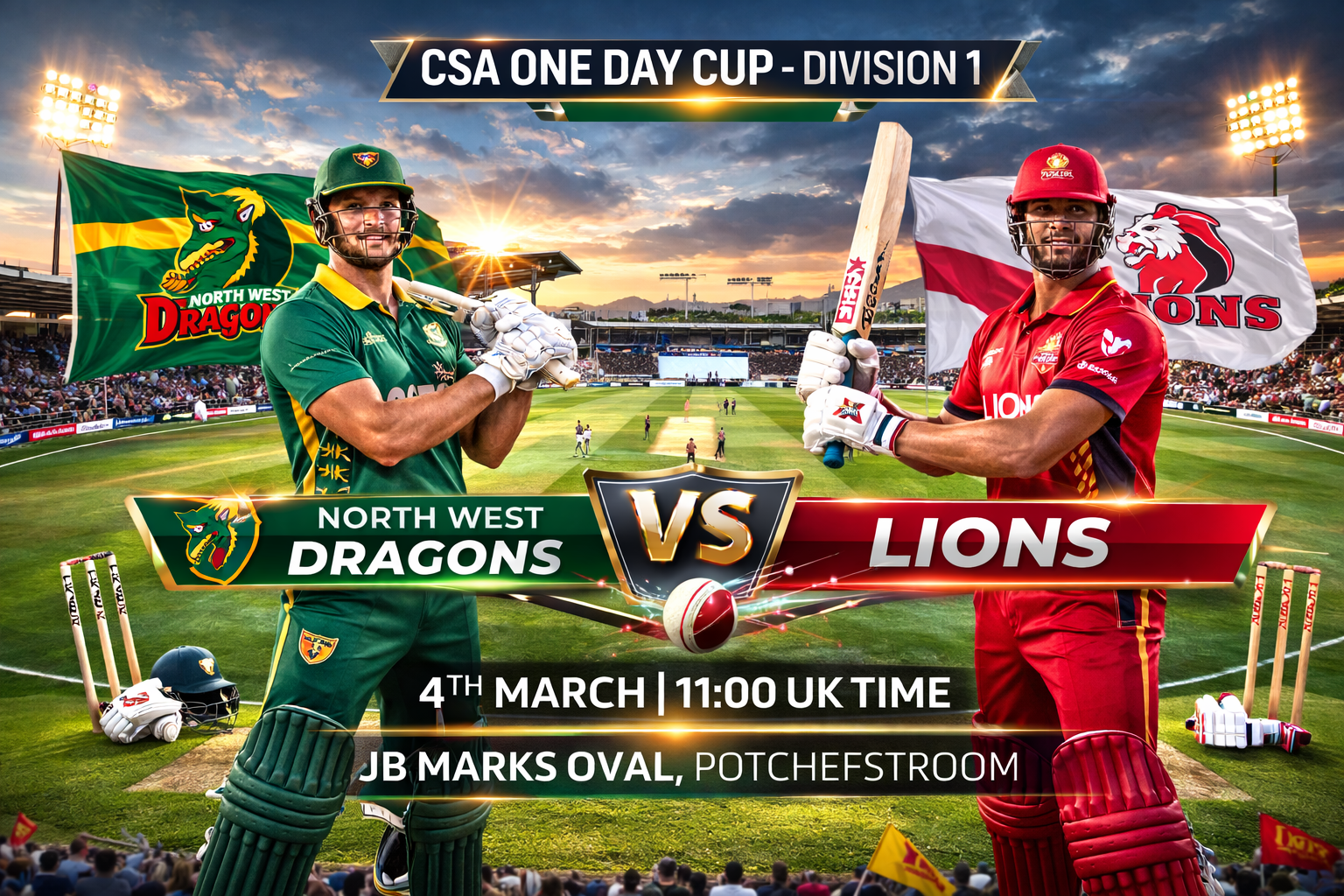 Read more about the article North West Dragons v Lions – 4 March – Preview & Prediction