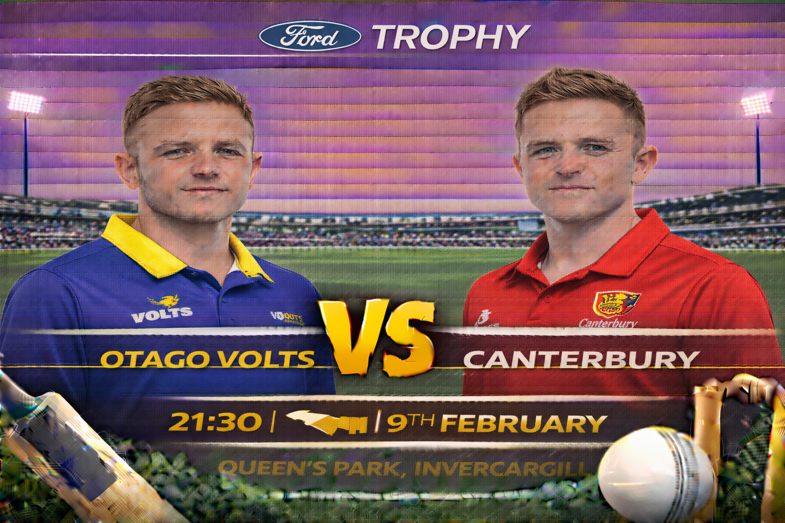 Read more about the article Otago Volts v Canterbury – 9 February – Preview & Prediction