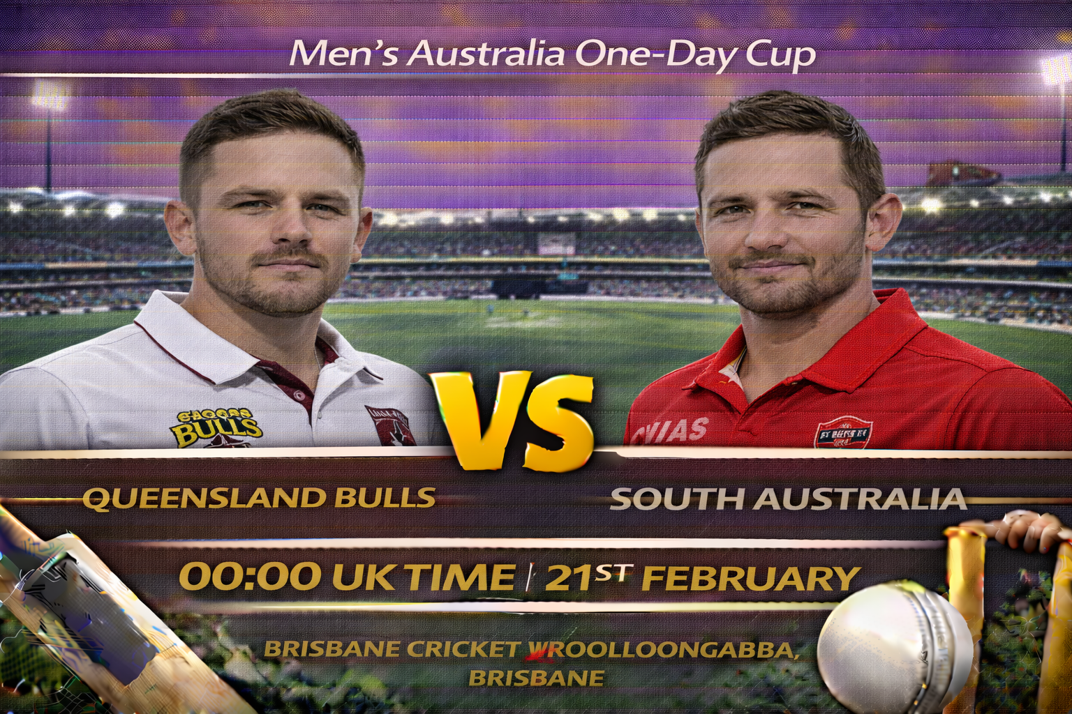 Read more about the article Queensland Bulls v South Australia – 21 February – Preview & Prediction