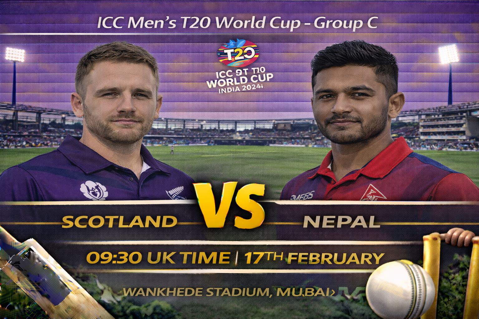 Read more about the article Scotland v Nepal – 17 February – Preview & Prediction