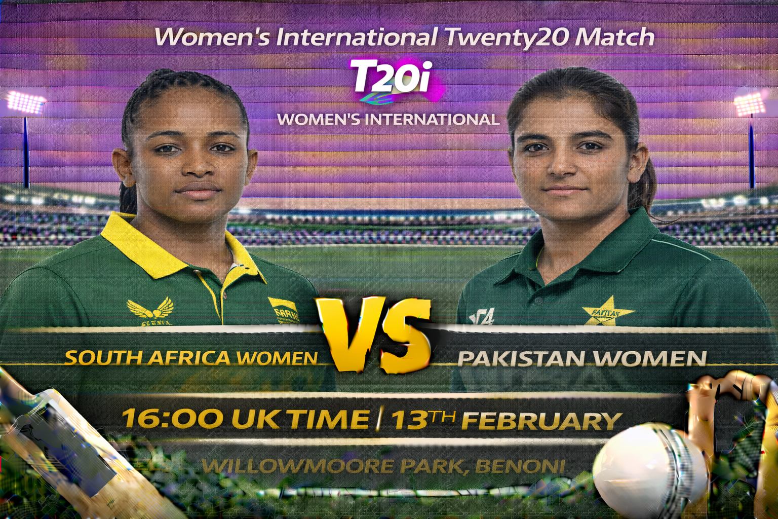 Read more about the article South Africa Women v Pakistan Women – 13 February – Preview & Prediction