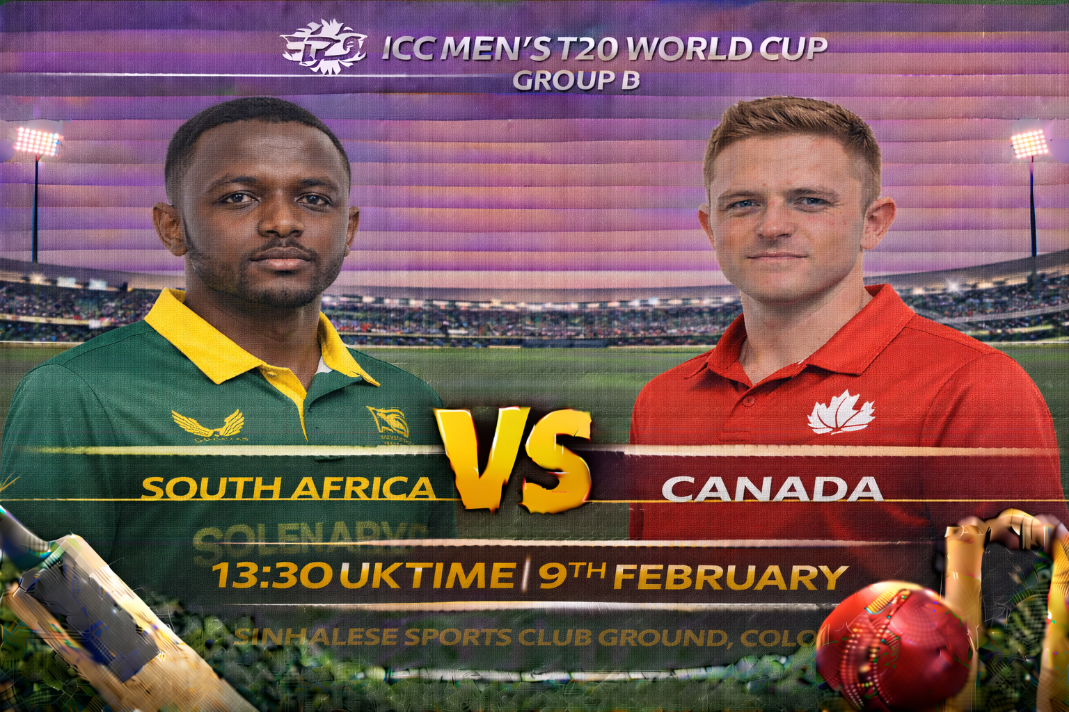 Read more about the article South Africa v Canada – 9 February – Preview & Prediction