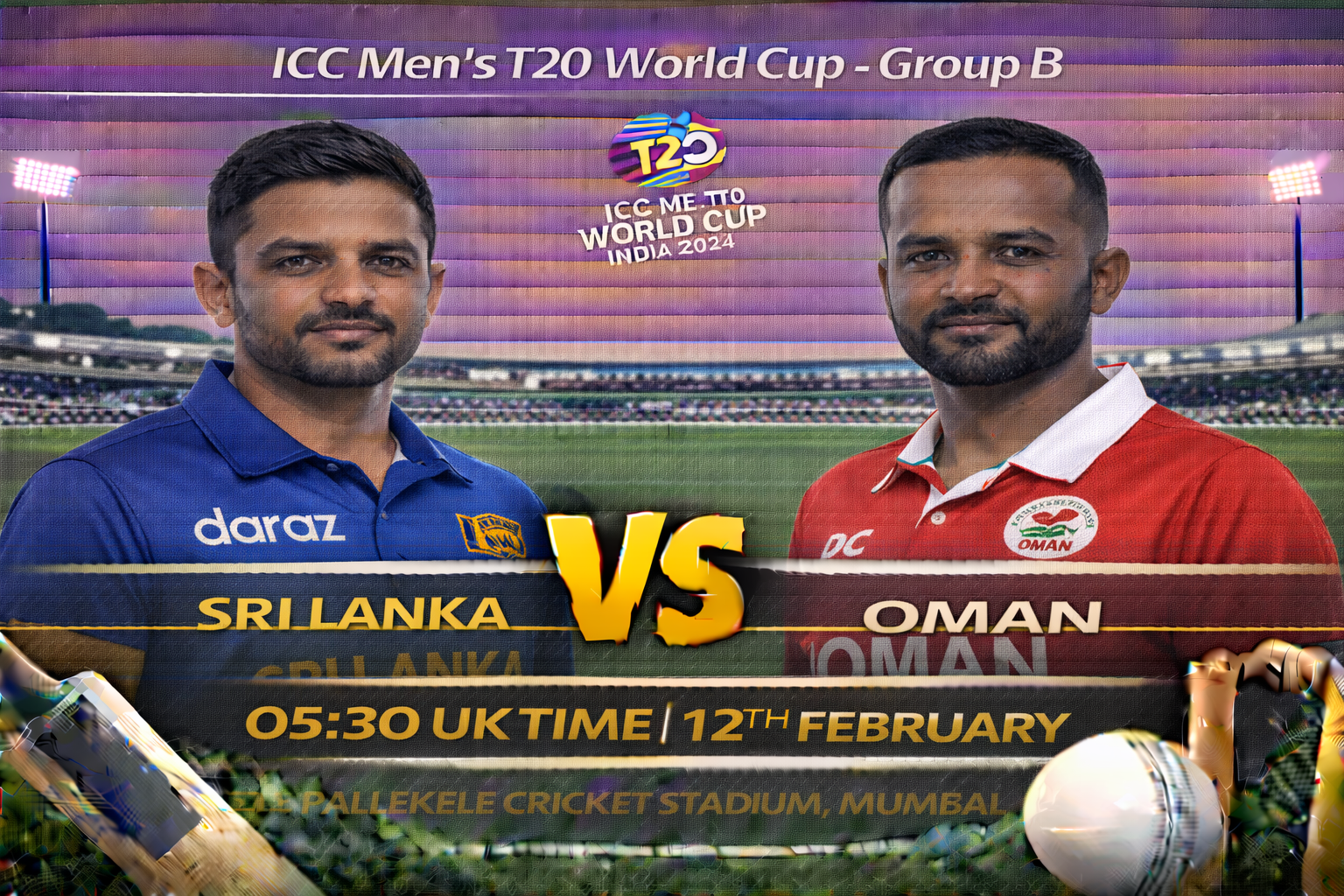 Read more about the article Sri Lanka v Oman – 12 February – Preview & Prediction