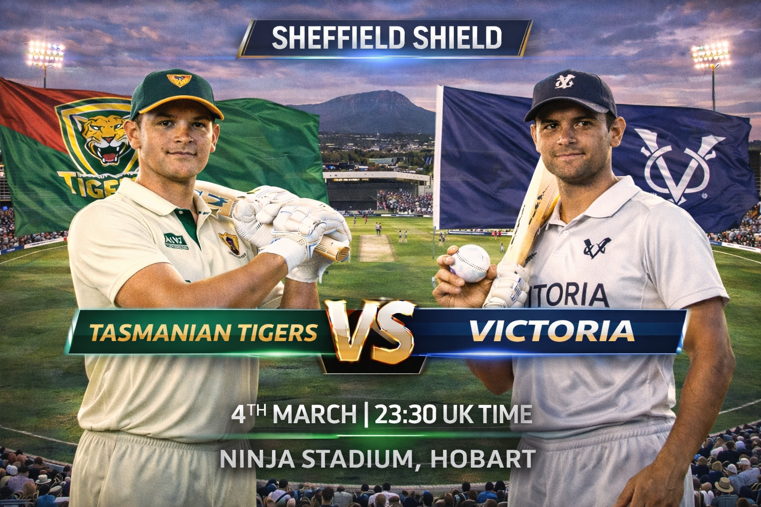 Read more about the article Tasmanian Tigers v Victoria – 4 March – Preview & Prediction