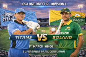 Titans v Boland Division 1 Preview 1st March 26
