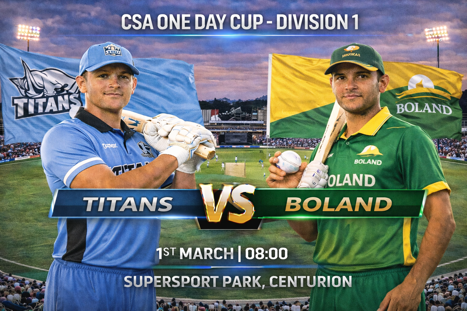 Read more about the article Titans v Boland – 1 March – Preview & Prediction