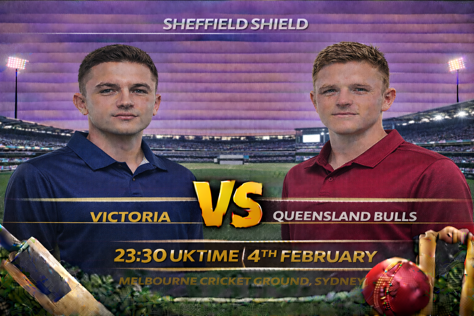Read more about the article Victoria v Queensland Bulls – 4 February – Preview & Prediction