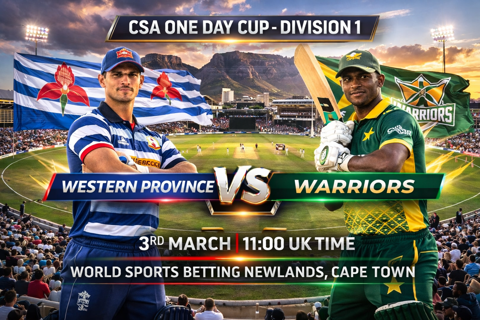 Read more about the article Western Province v Warriors – 3 March – Preview & Prediction
