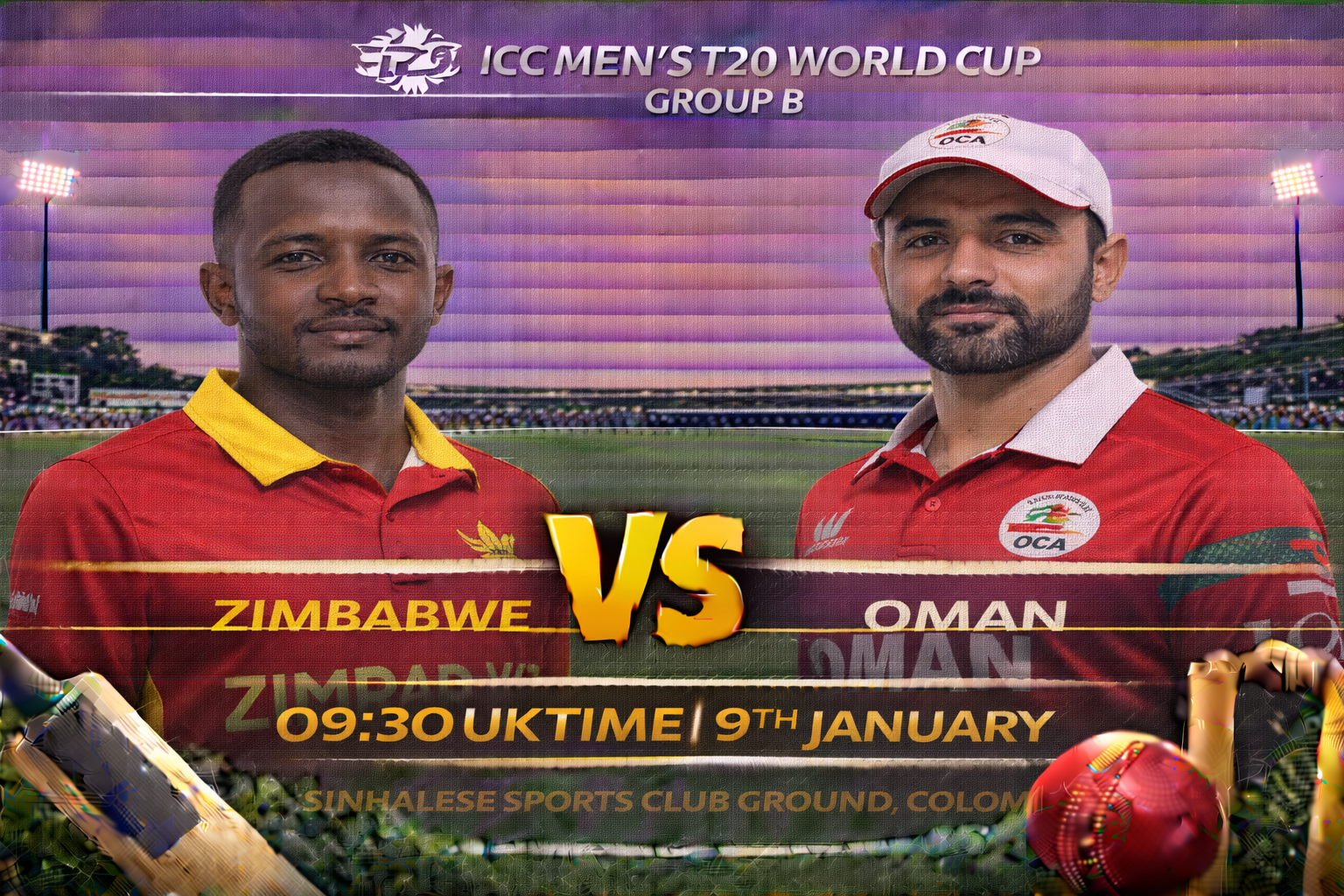 Read more about the article Zimbabwe v Oman – 9 February – Preview & Prediction