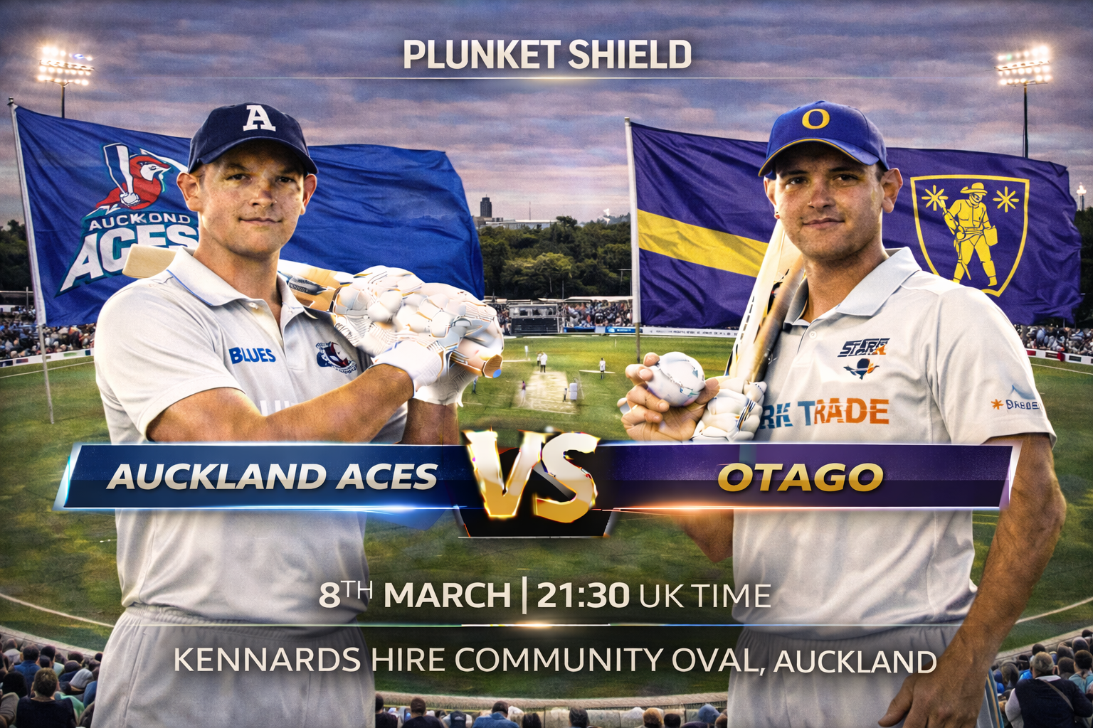 Read more about the article Auckland Aces v Otago – 8 March – Preview & Prediction