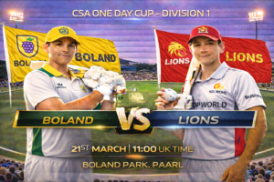 Boland v Lions Division 1 Preview 21st March 26