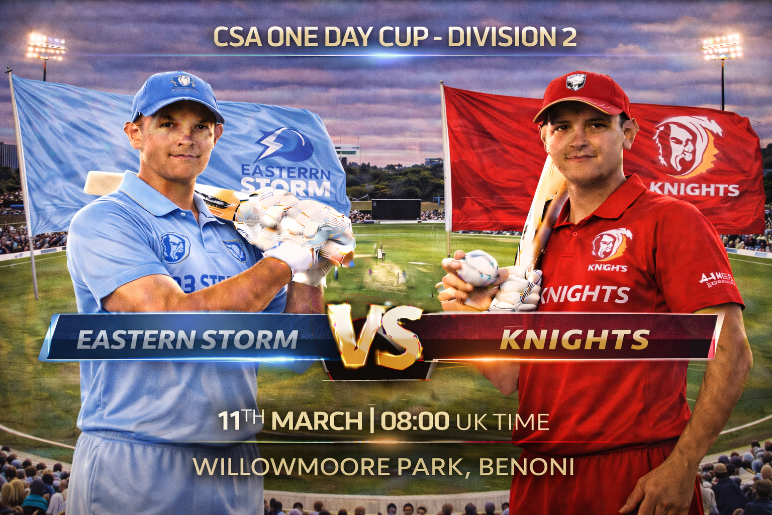 Read more about the article Eastern Storm v Knights – 11 March – Preview & Prediction