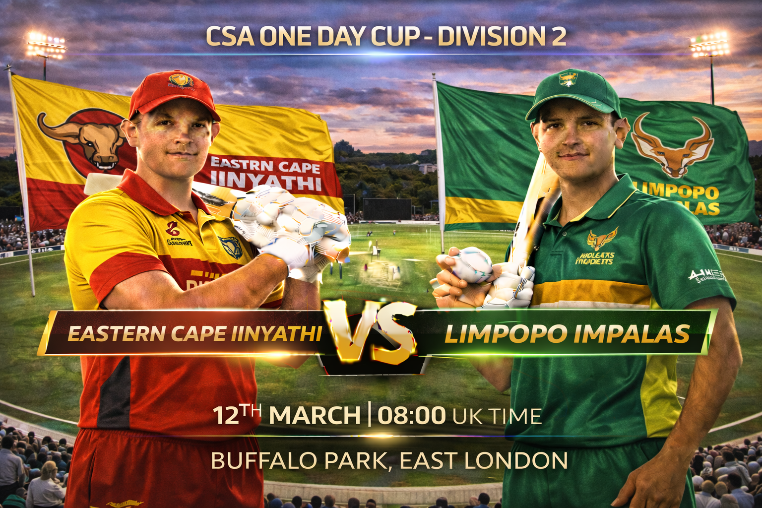 Read more about the article Eastern Cape Iinyathi v Limpopo Impalas – 12 March – Preview & Prediction