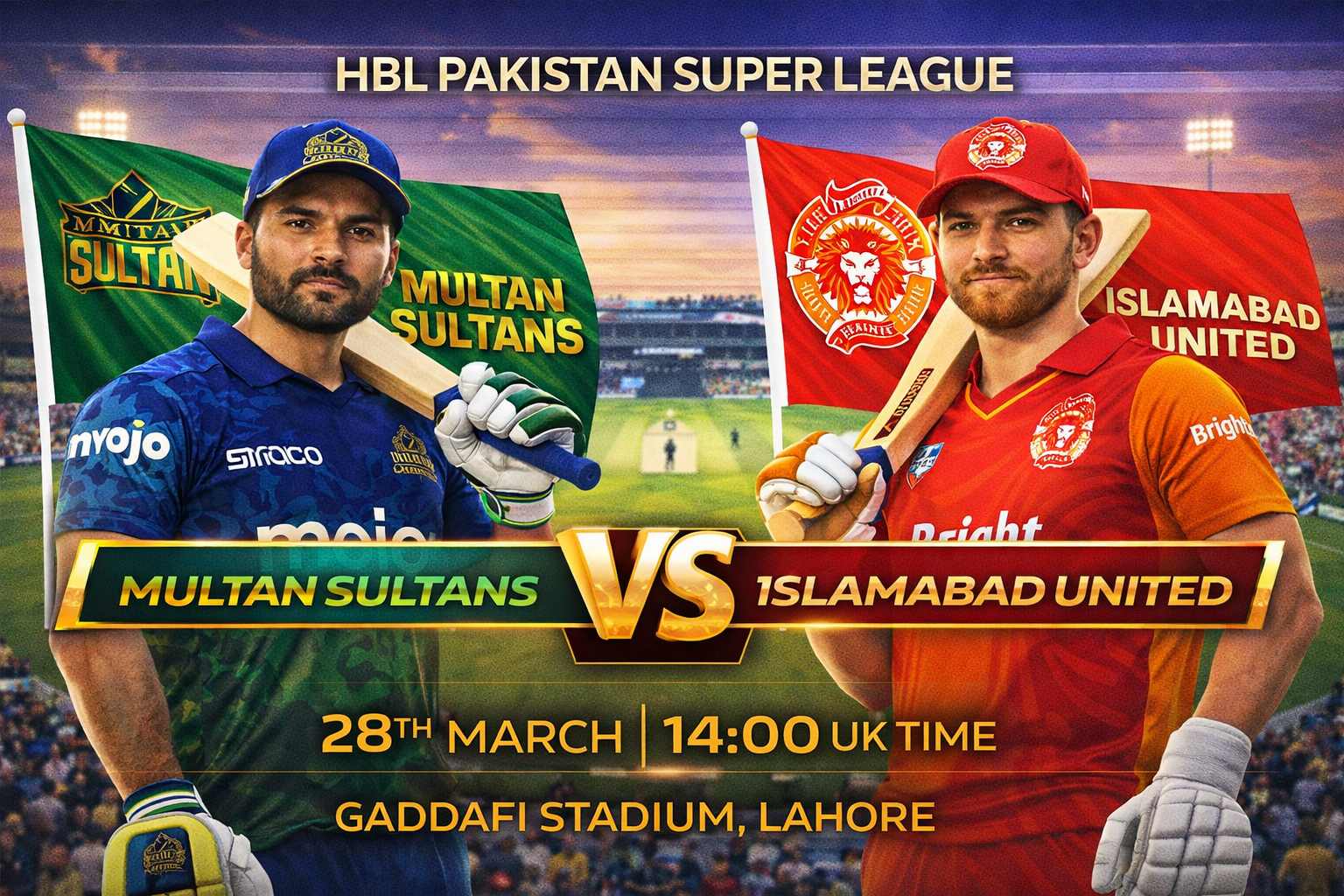 Read more about the article Multan Sultans v Islamabad United – 28 March – Preview & Prediction