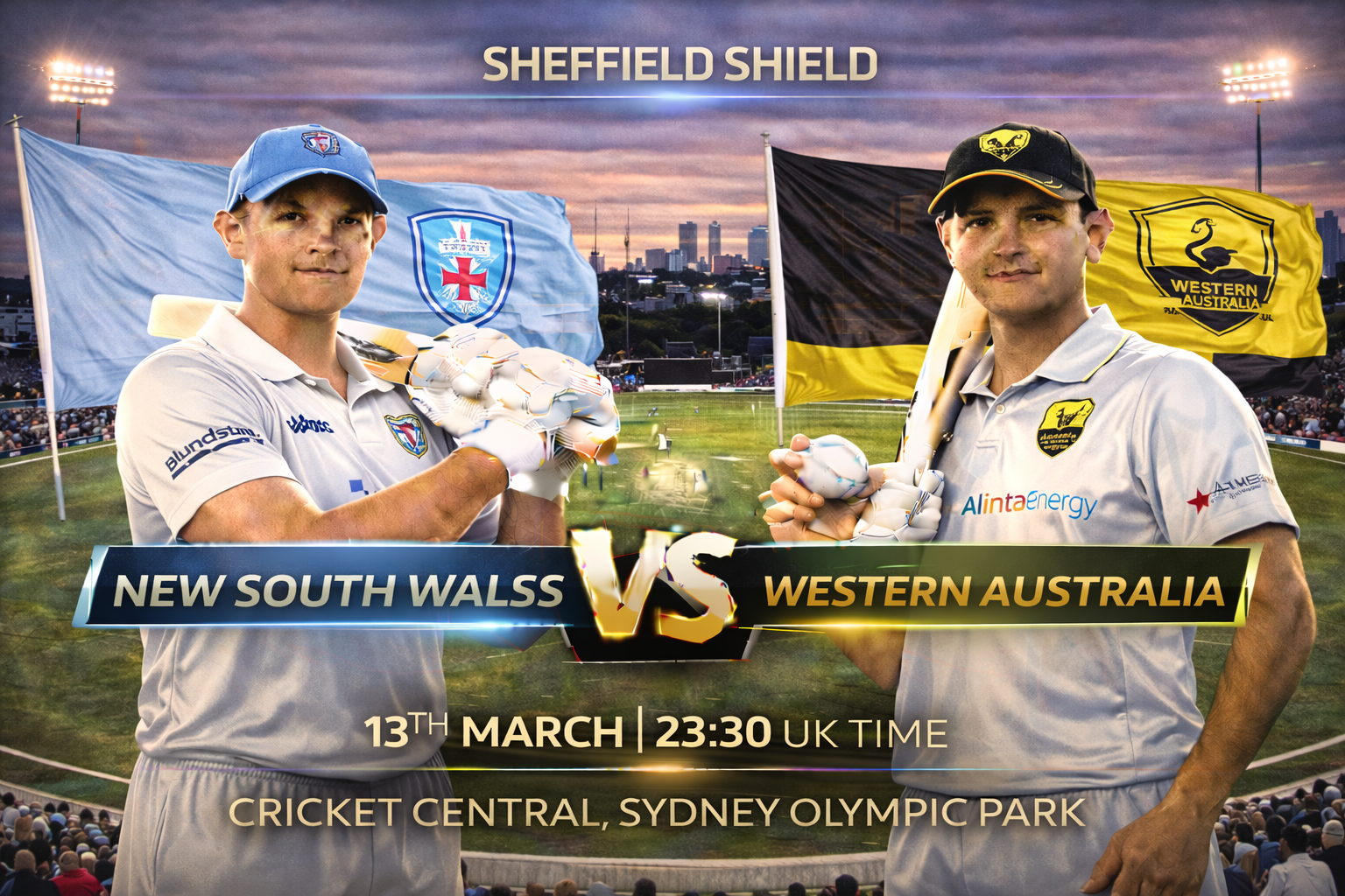 Read more about the article New South Wales v Western Australia – 13 March – Preview & Prediction