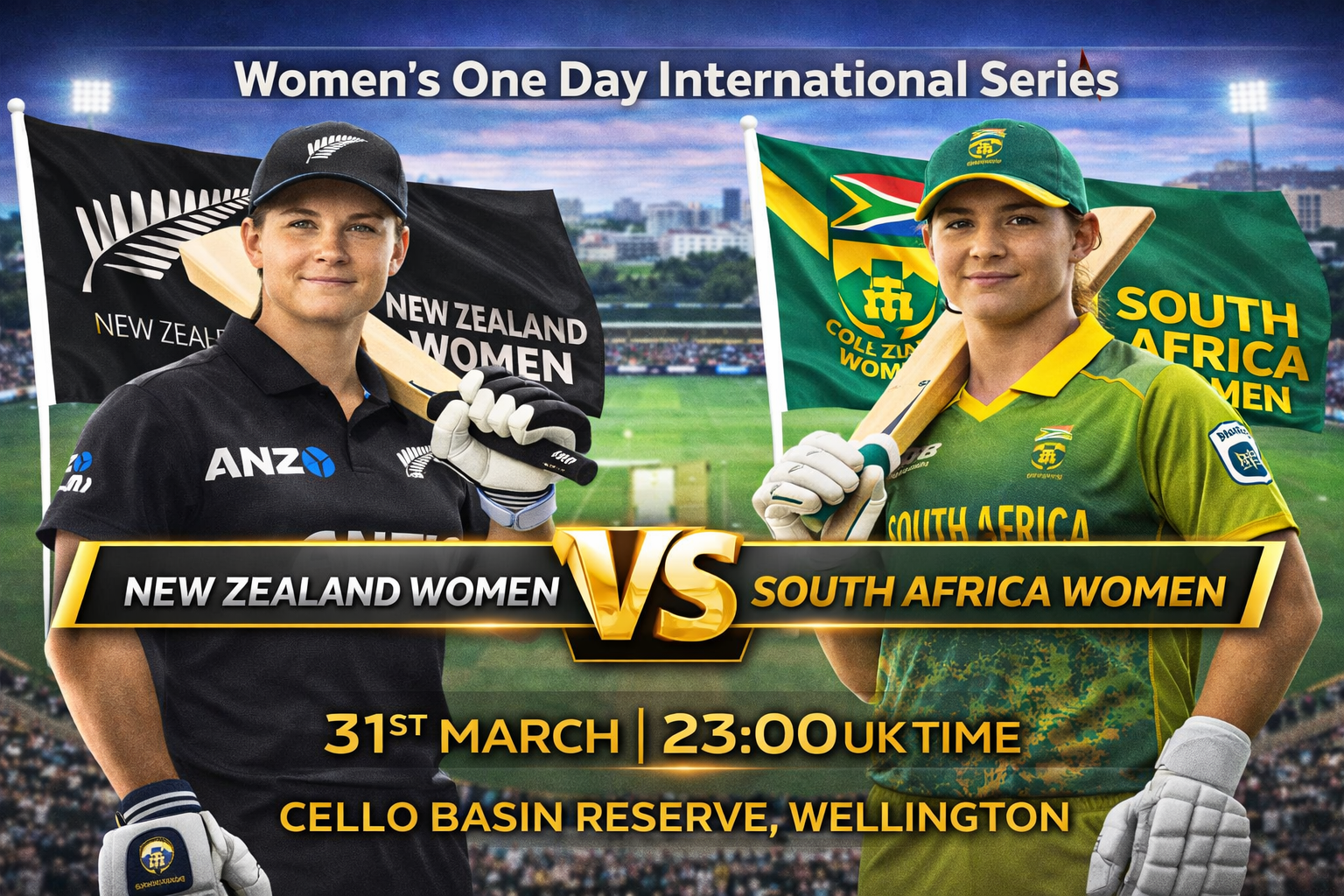 Read more about the article New Zealand Women v South Africa Women – 31 March – Preview & Prediction