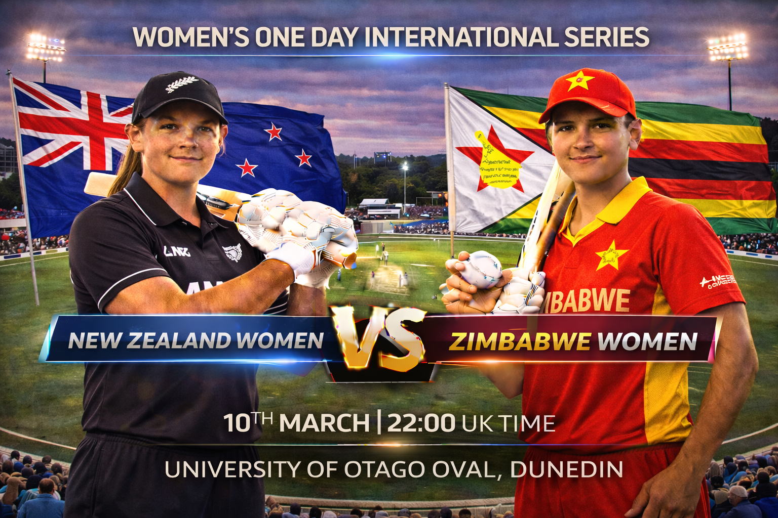 Read more about the article New Zealand Women v Zimbabwe Women – 10 March – Preview & Prediction