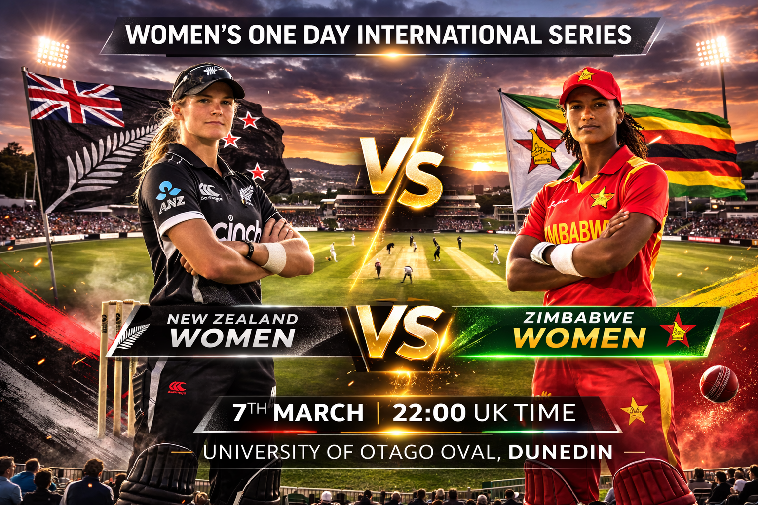 Read more about the article New Zealand Women v Zimbabwe Women – 7 March – Preview & Prediction