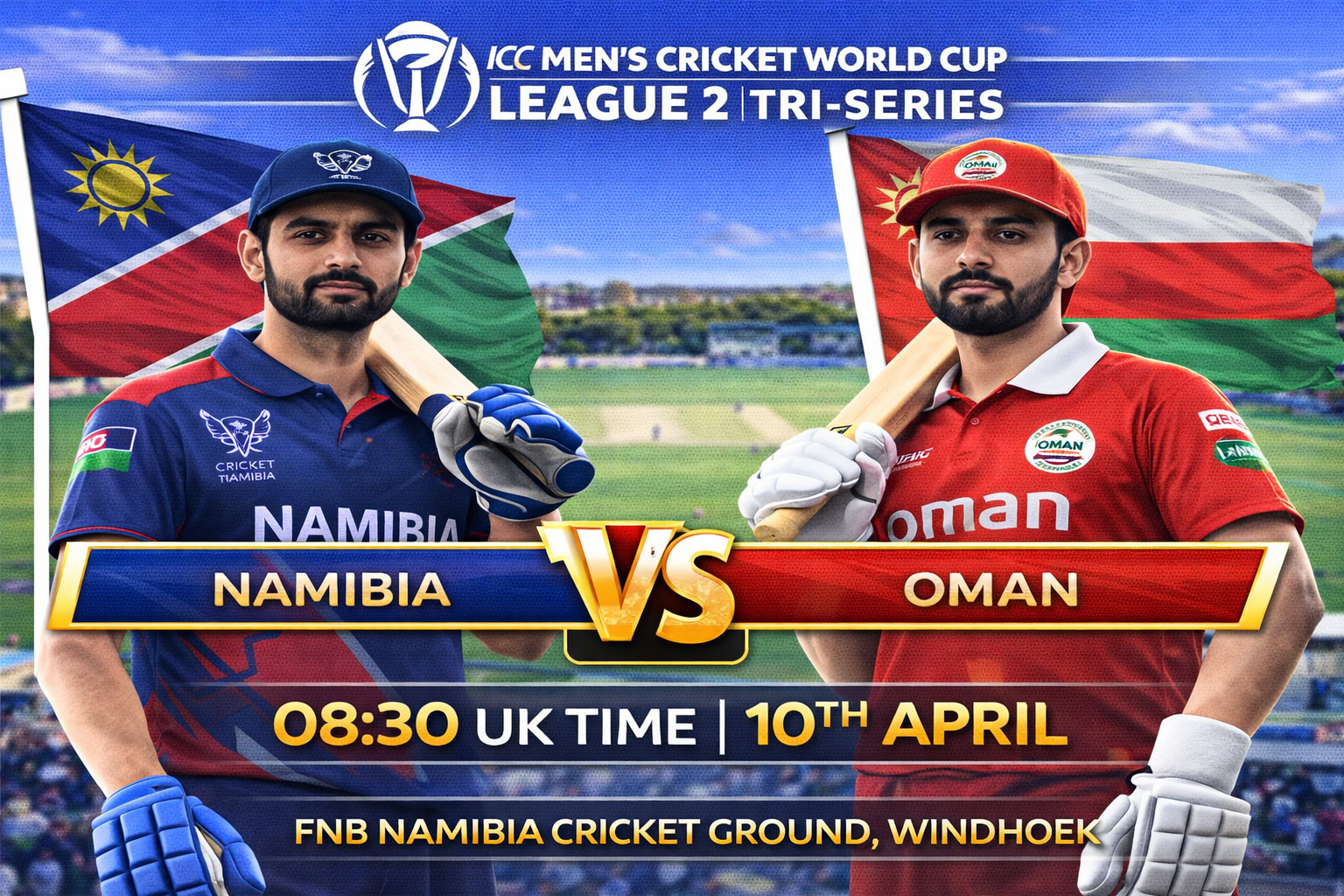 Read more about the article Namibia v Oman – 10 April – Preview & Prediction