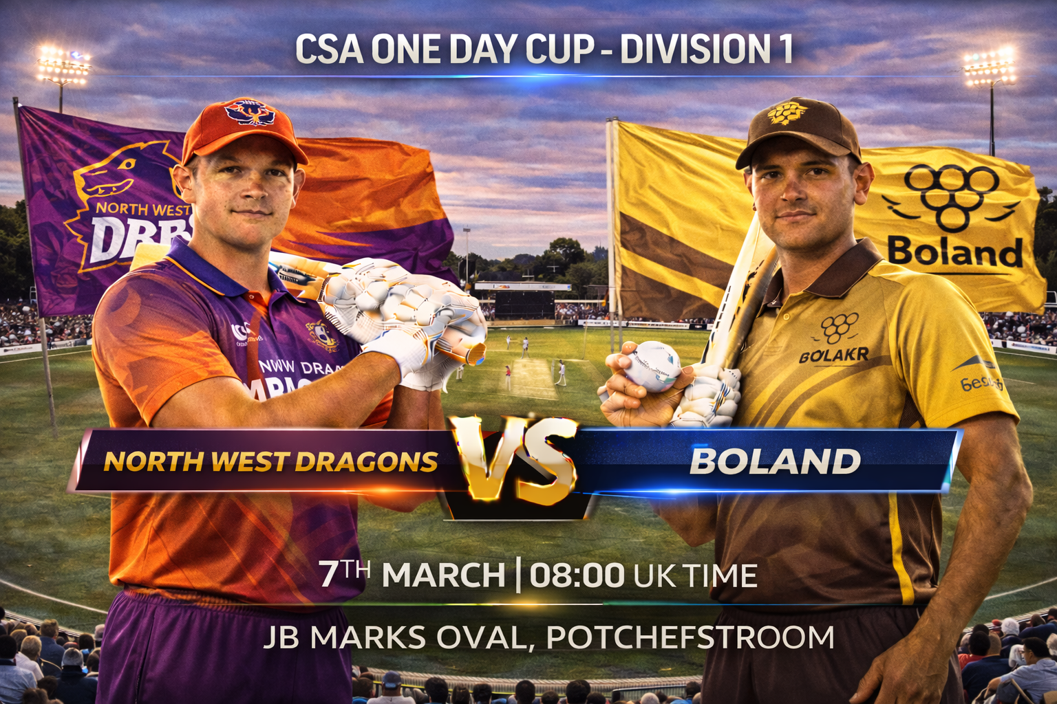 Read more about the article North West Dragons v Boland – 7 March – Preview & Prediction