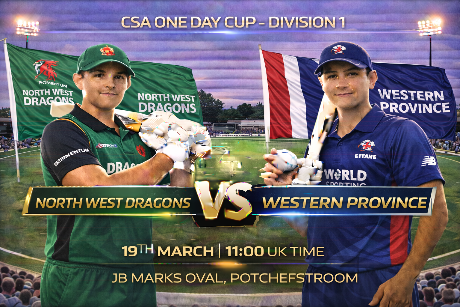 Read more about the article North West Dragons v Western Province – 19 March – Preview & Prediction