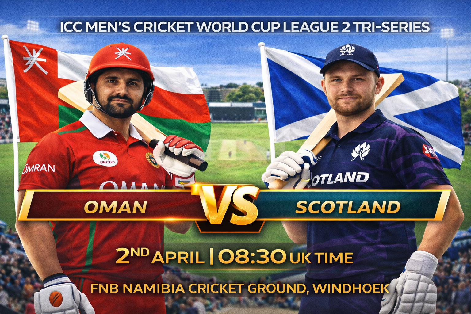 Read more about the article Oman v Scotland – 2 April – Preview & Prediction