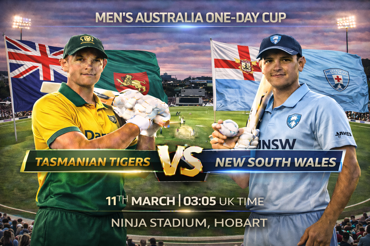 Read more about the article Tasmanian Tigers v New South Wales – 11 March – Preview & Prediction