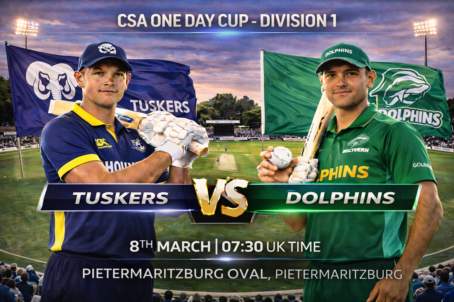 Read more about the article Tuskers v Dolphins – 8 March – Preview & Prediction