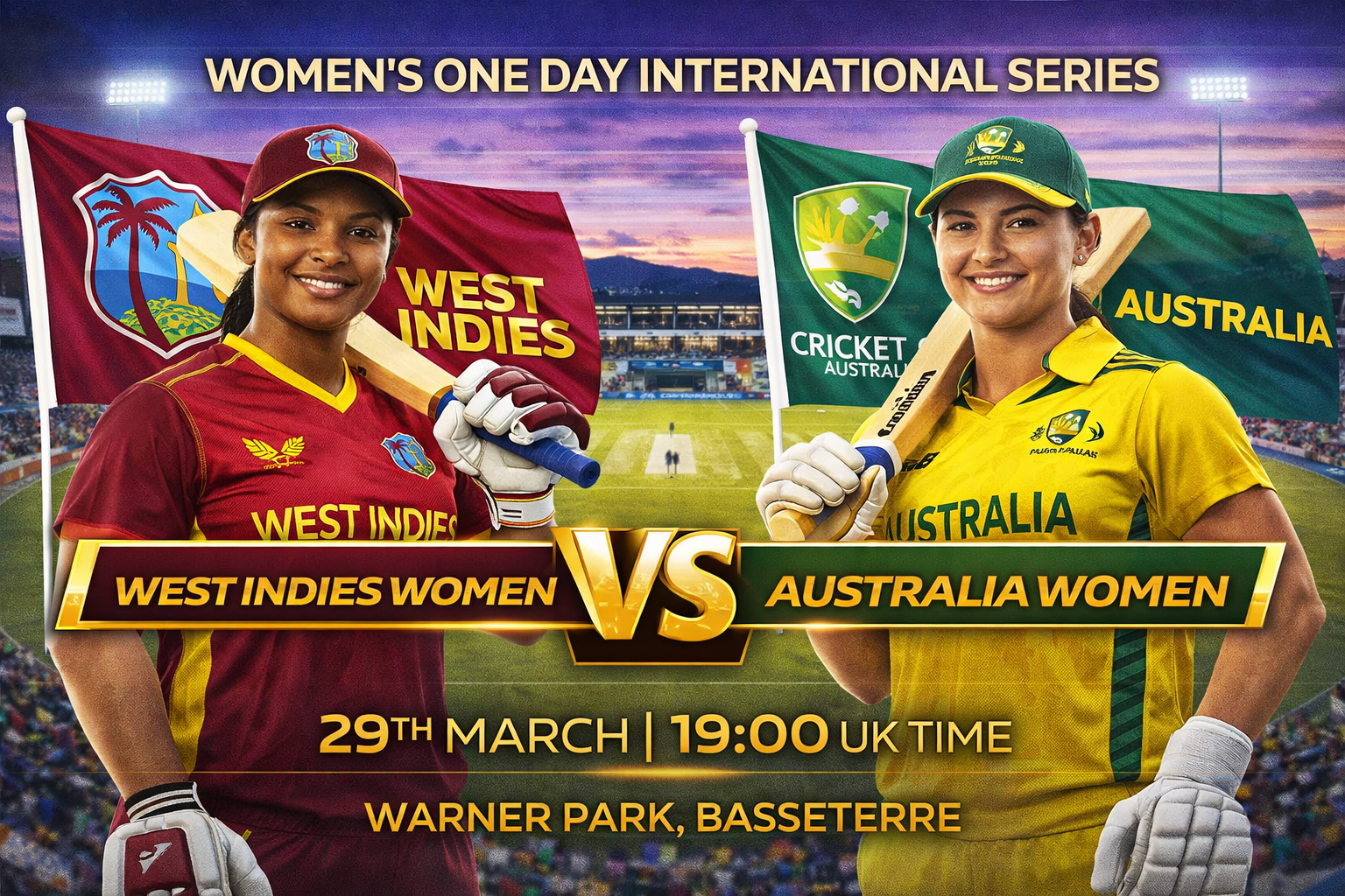 Read more about the article West Indies Women v Australia Women – 29 March – Preview & Prediction