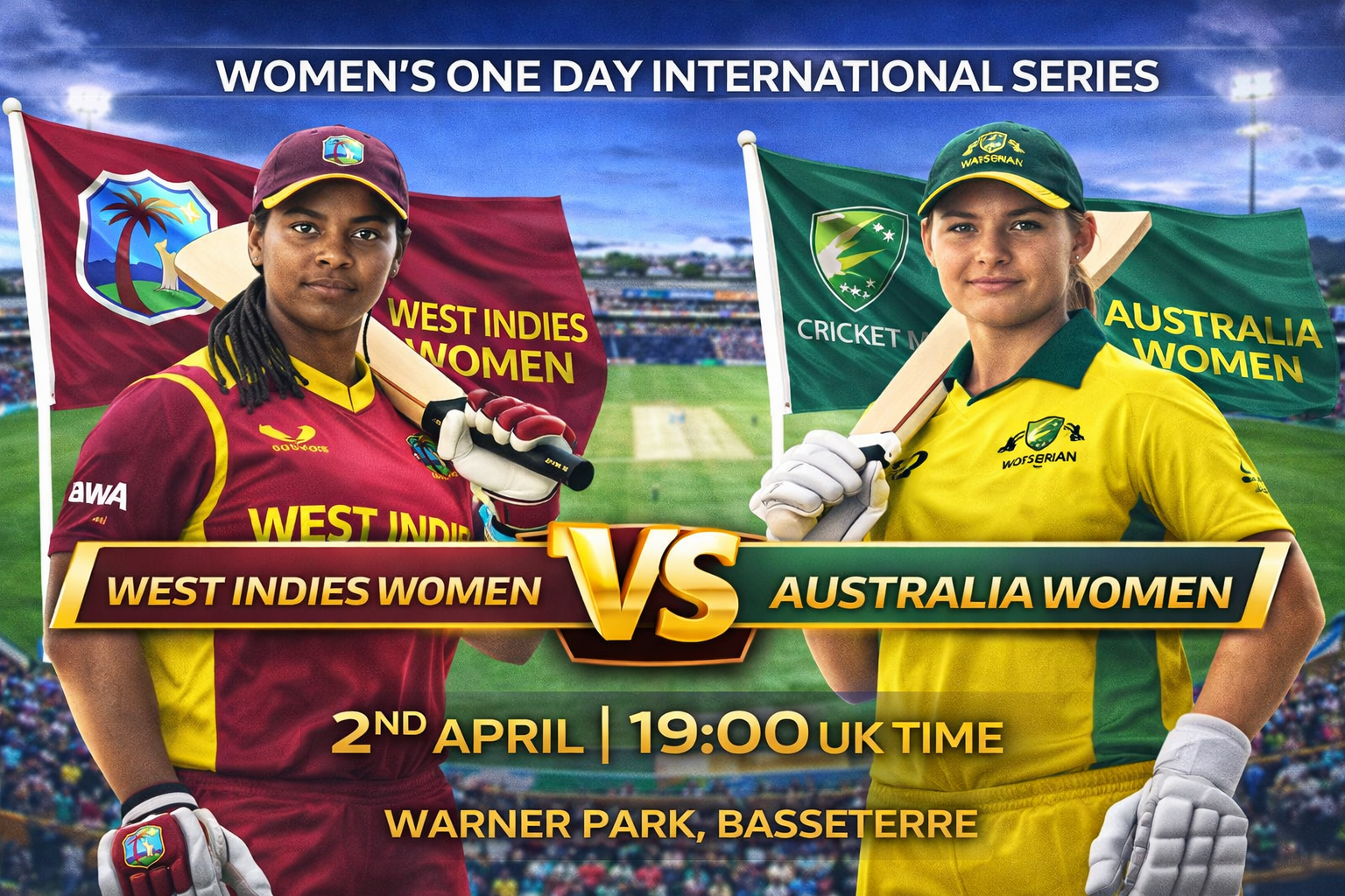 Read more about the article West Indies Women v Australia Women – 2 April – Preview & Prediction