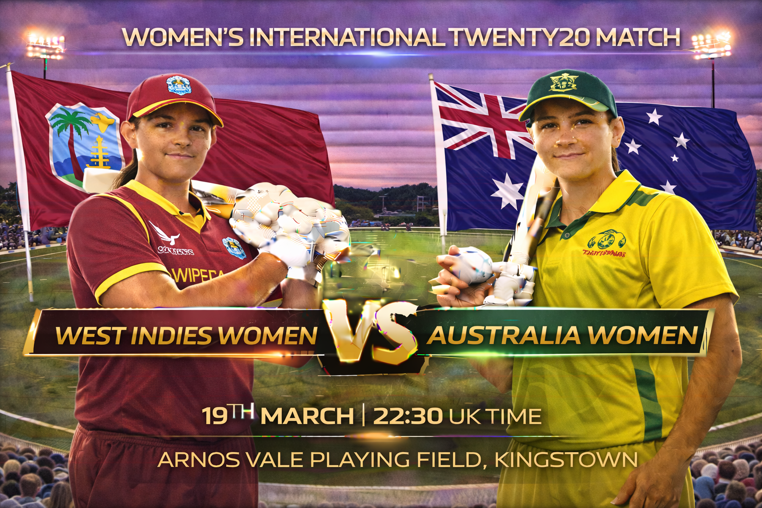 Read more about the article West Indies Women v Australia Women – 19 March – Preview & Prediction
