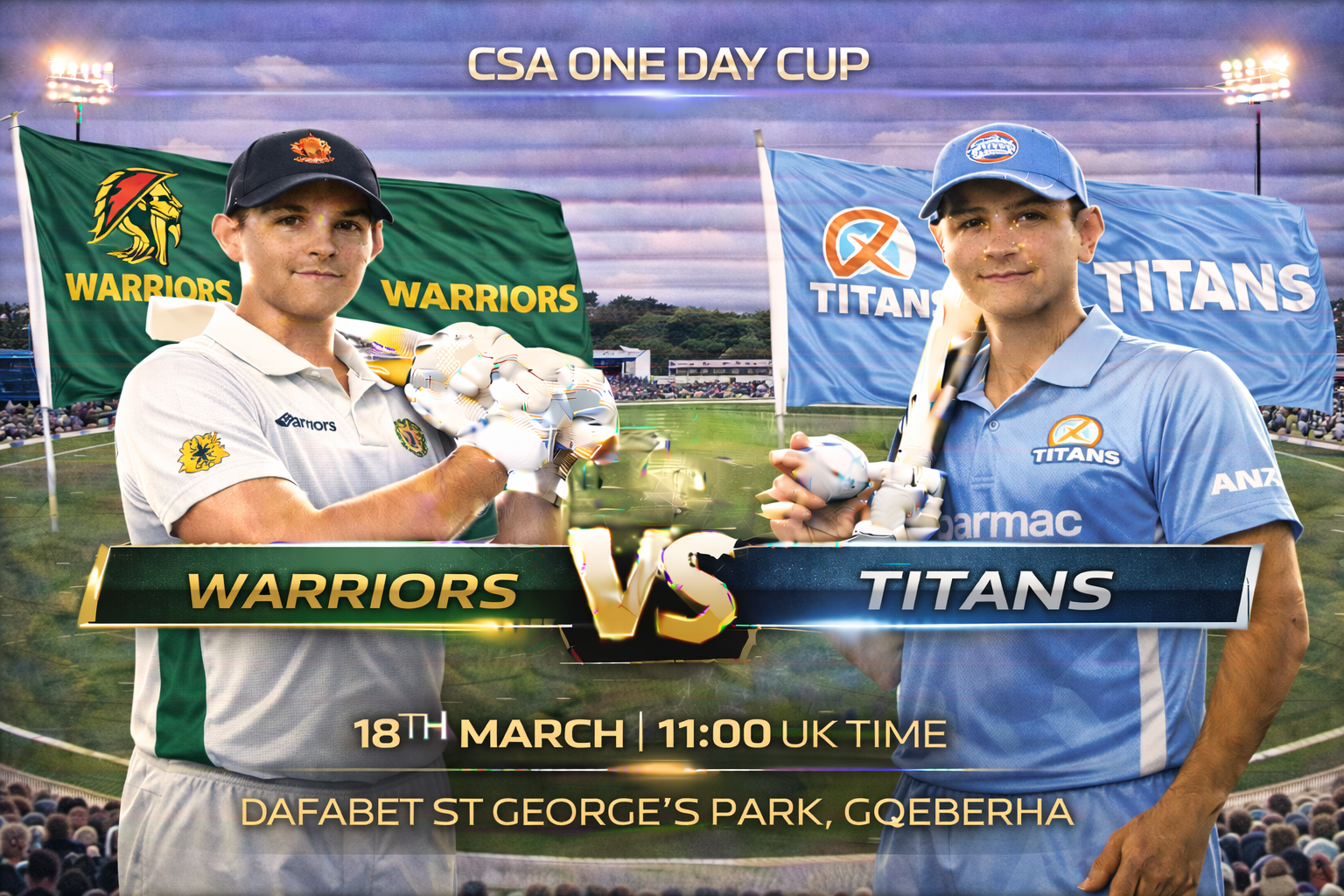 Read more about the article Warriors v Titans – 18 March – Preview & Prediction