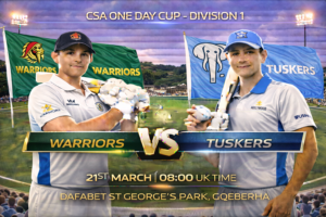 Warriors v Tuskers Division 1 Preview 21st March 26