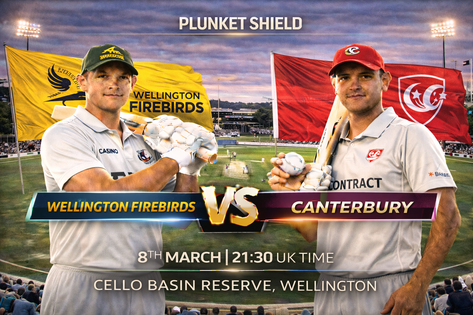 Read more about the article Wellington Firebirds v Canterbury – 8 March – Preview & Prediction