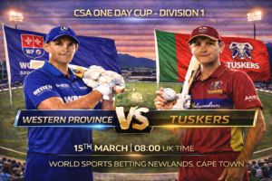 Western Province v Tuskers Preview 15th March 26