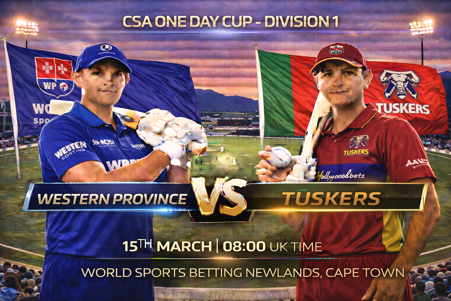 Read more about the article Western Province v Tuskers – 15 March – Preview & Prediction
